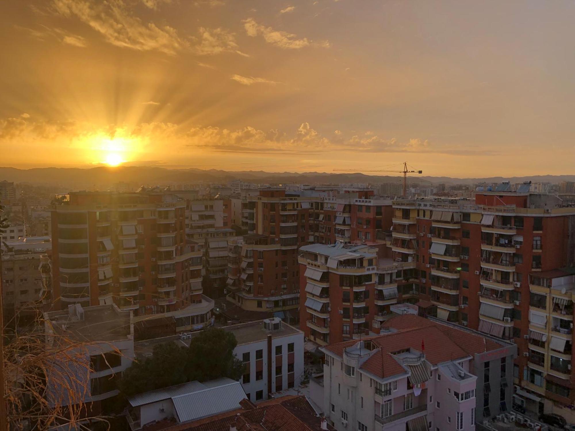 Apartment Garden Building Luxury Tirana